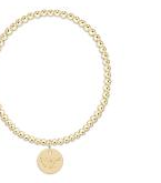 eCollegiate Extends Classic Gold 3mm Bracelet - Virginia Tech by enewton