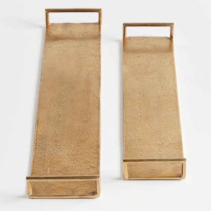 Elora Decorative Narrow Trays, Set Of 2 - View 5
