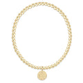 enewton extends -gameday classic gold 3mm bracelet -clemson disc by Enewton
