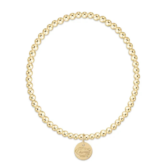 enewton extends gameday classic gold 3mm bracelet florida disc by Enewton