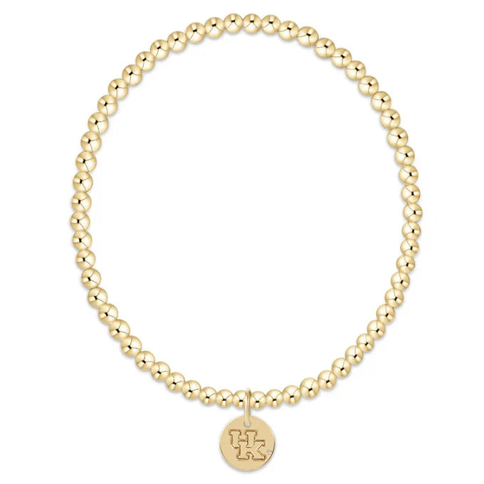 enewton extends -gameday classic gold 3mm bracelet -kentucky disc by Enewton
