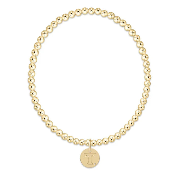 eCollegiate Classic Gold 3mm Bracelet - University of Tennessee by enewton