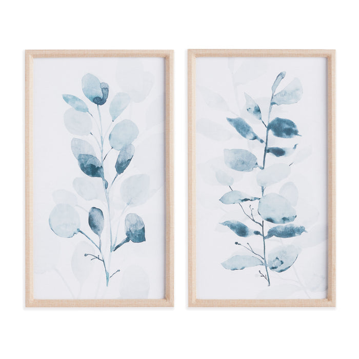 Ethereal Eucalyptus Prints, Set Of 2