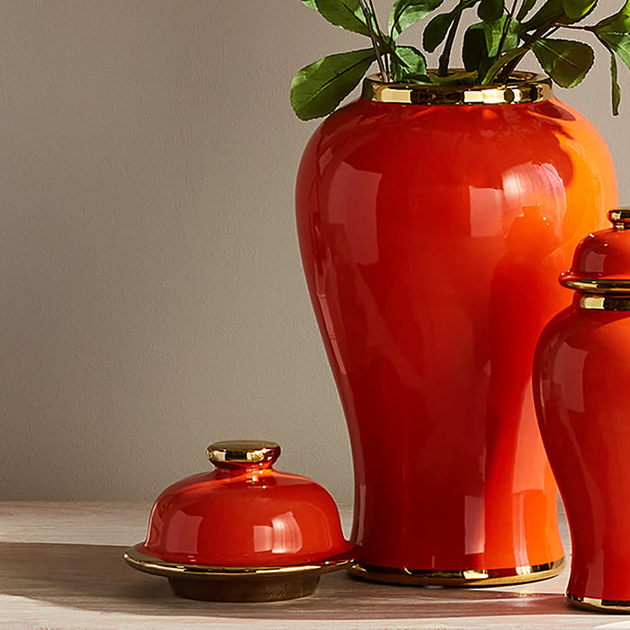 Eva Lidded Mini Ginger Jar Large - View 2