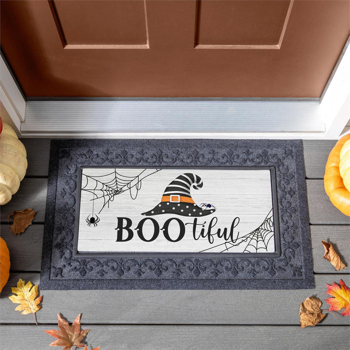 Evergreen Boo-tiful Witch Hat Sassafras Switch Mat