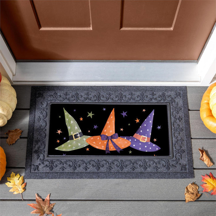 Evergreen Haunted House Witch Hats Sassafras Switch Mat