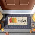 Evergreen Hello Fall Autumn Trees Sassafras Switch Mat