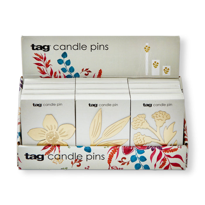 Fall Botanical Candle Pin
