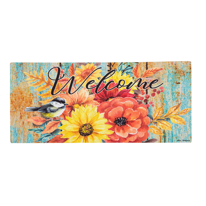 Fall Welcome Boots Sassafras Switch Mat