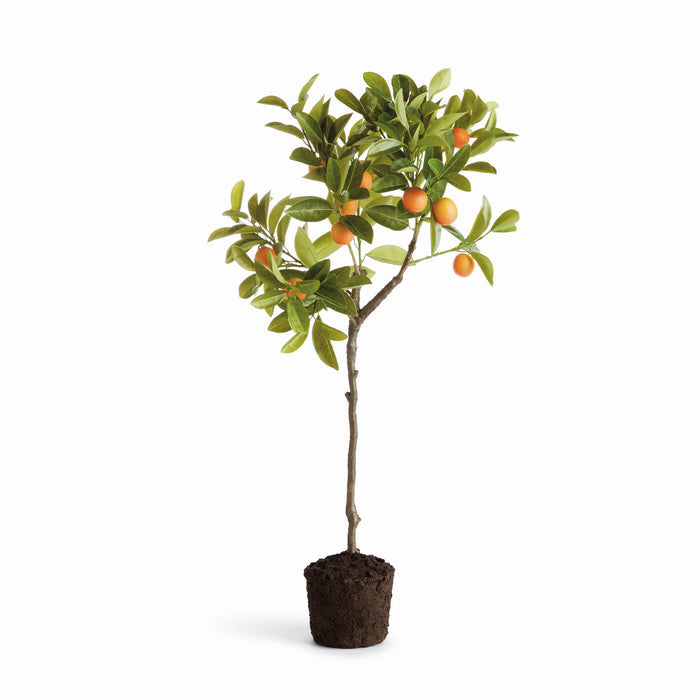 Faux Kumquat Tree Drop-In 33"
