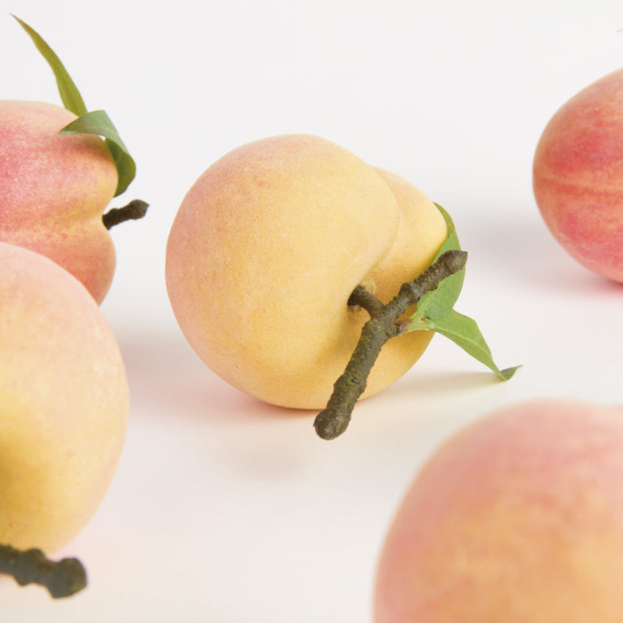 Faux Peaches 4", Set Of 6 - View 4
