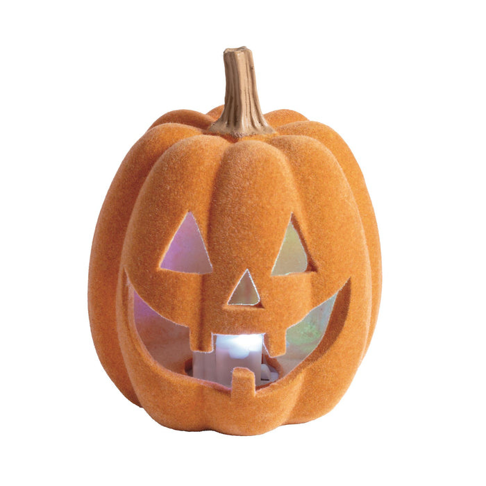 Flocked Halloween Sitter by Mud Pie