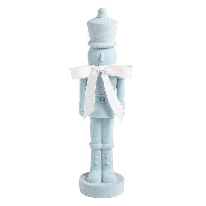 Flocked Nutcracker Sitter by Mud Pie