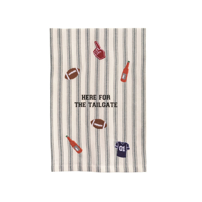 Football Icon Towel by Mud Pie