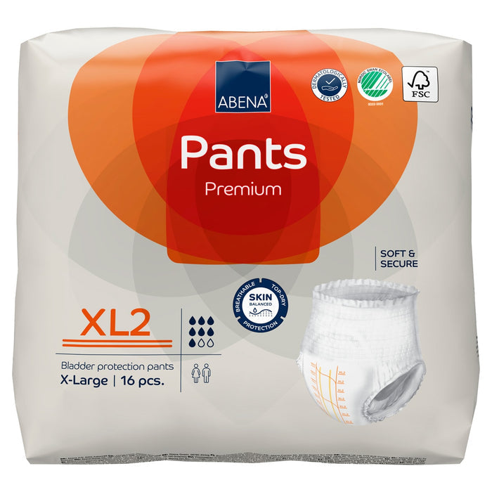Fralda Abena Pants XL2 Mod Roupa Intima Pct com 16