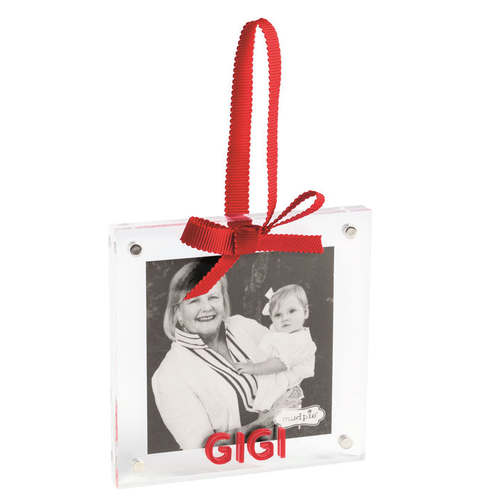 Frame Ornament by Mud Pie