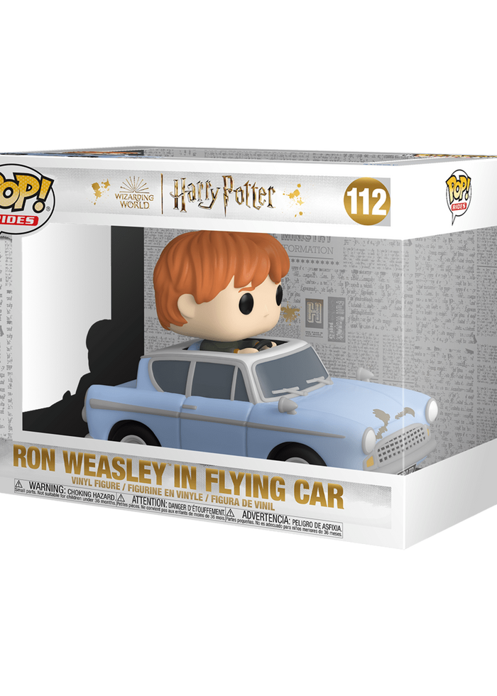 Funko Pop Harry Potter   Ron Weasley In Flying Car