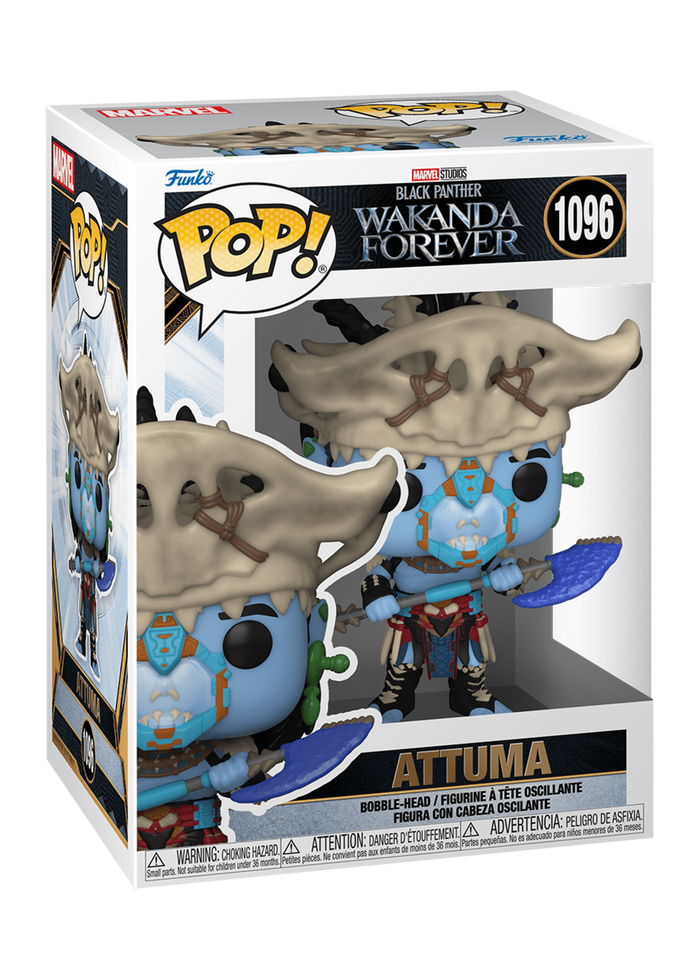 Funko Pop Marvel   Black Panther Wakanda Forever   Attuma