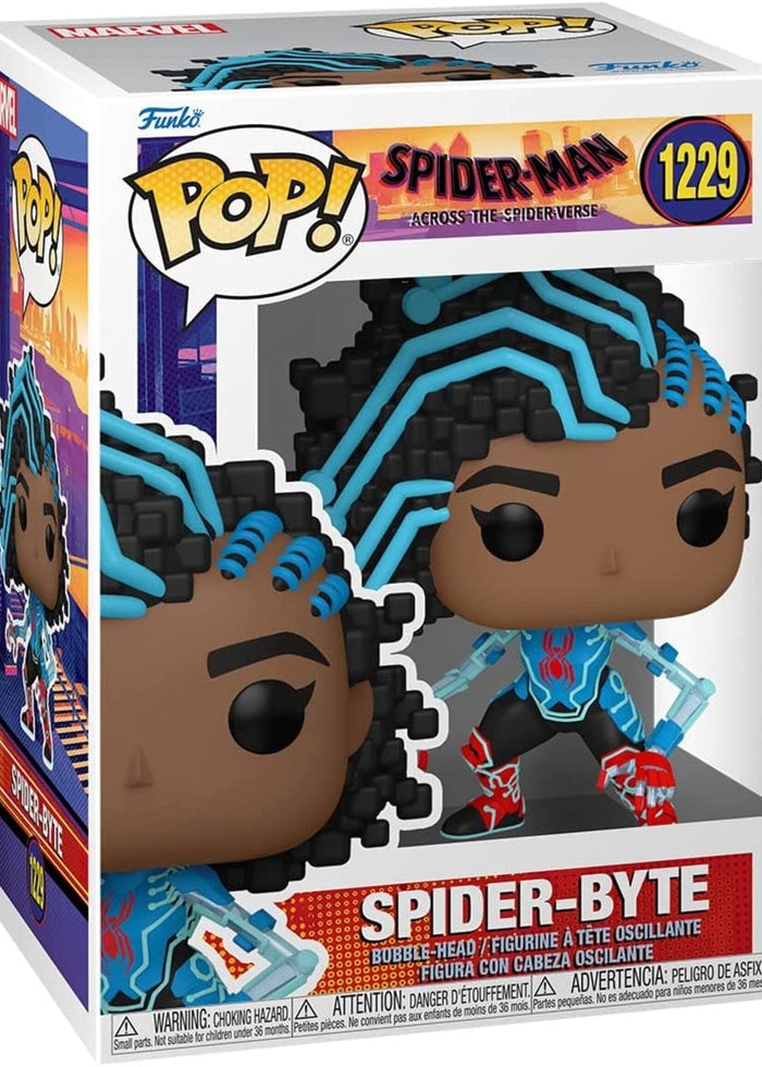 Funko Pop Spider Man Across The Spider Verse   Spider Byte