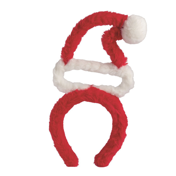 Fuzzy Christmas Headband by Mud Pie
