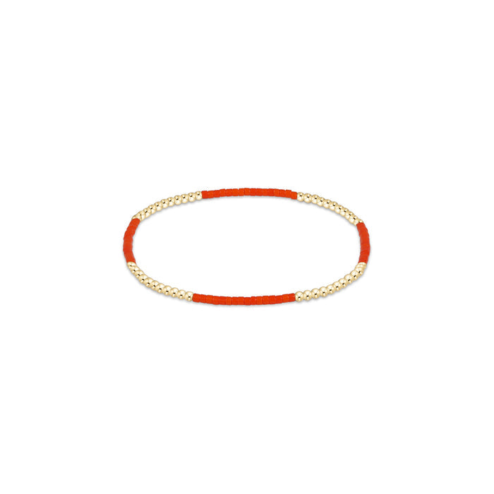 gameday hope blissful bracelet - bright orange by enewton