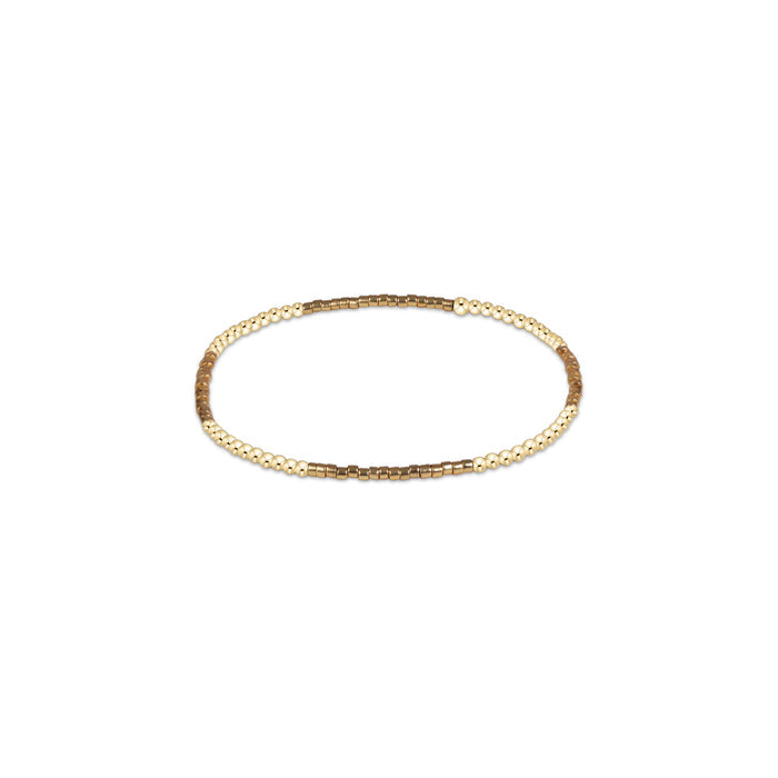 gameday hope blissful bracelet - gold luster by enewton