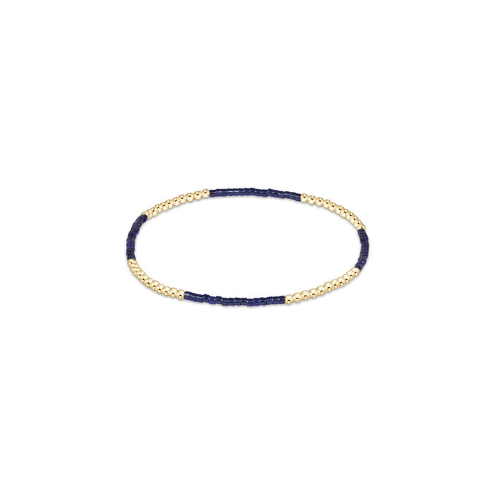 gameday hope blissful bracelet - navy by enewton