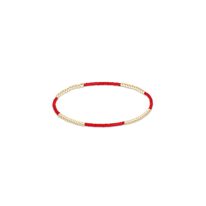 gameday hope blissful bracelet - red by enewton