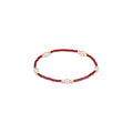 gameday hope purpose pearl bracelet - maroon by enewton