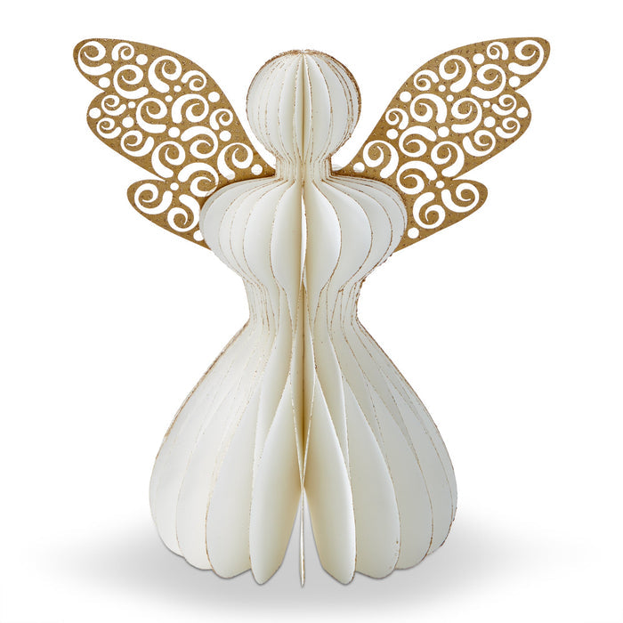 Glimmer Paper Angel Decor Small