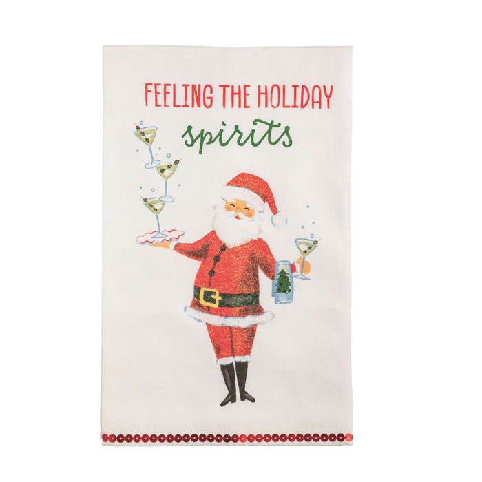 Glitter Towel by Mud Pie