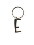 Gold INITIAL Key Chain by Margins