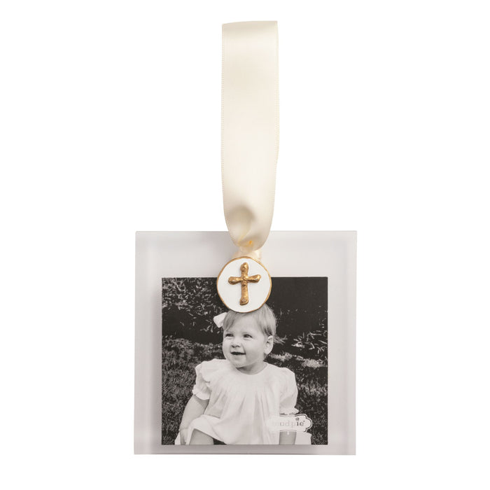 Gold Intaglio Ornament by Mud Pie