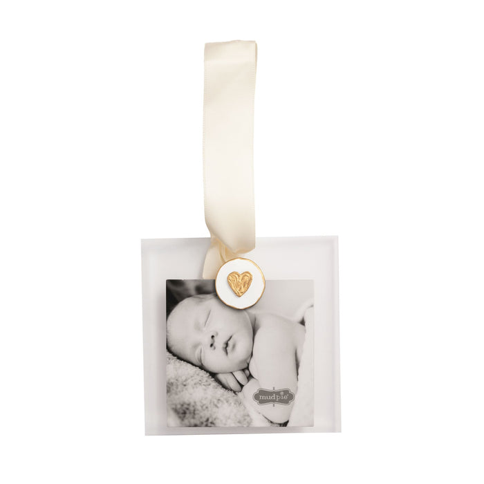 Gold Intaglio Ornament by Mud Pie