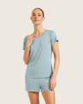 Goodnight Sleep Tee - Mineral BY BOODY