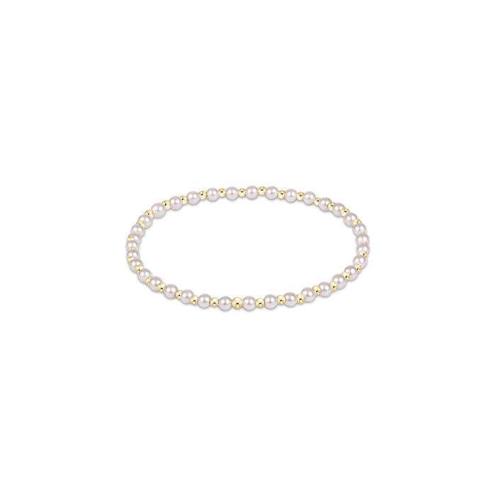 Grateful Pearl 3mm Bracelet by enewton