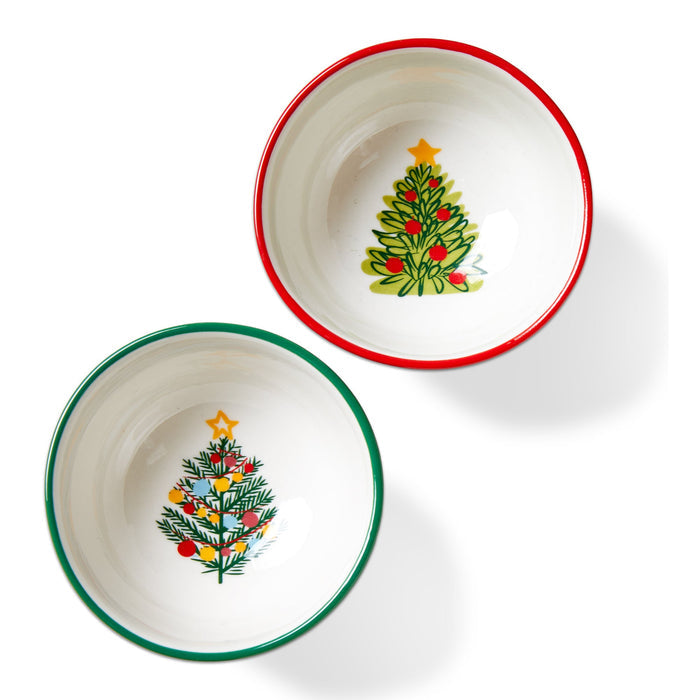 Groovy Trees Dip Bowl