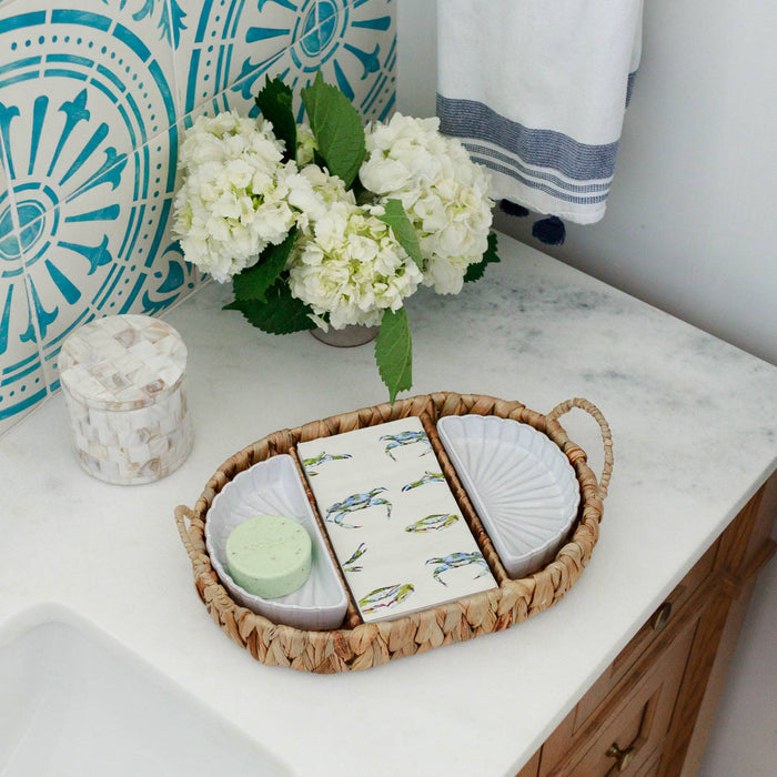 Guest Towel (Set of 12) - Bay Blues
