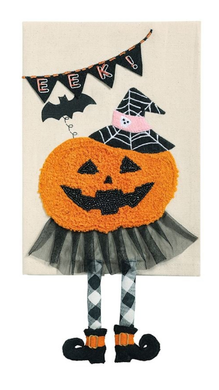 Halloween Dangle Leg Towels by Mud Pie