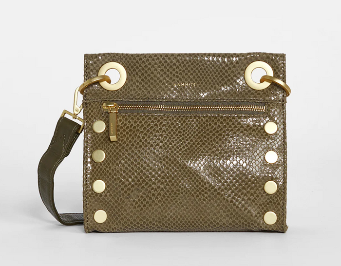 Hammitt Tony SML Crossbody in Bistro Green Snake - A. Dodson's