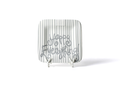 HAPPY EVERYTHING STONE SKINNY STRIPE 9.25 MINI PLATTER - A. Dodson's