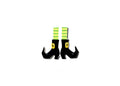 HAPPY EVERYTHING WITCHY WITCH BOOTS MINI ATTACHMENT - A. Dodson's