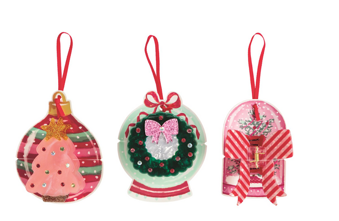 Holiday Claw Clips by Mud Pie