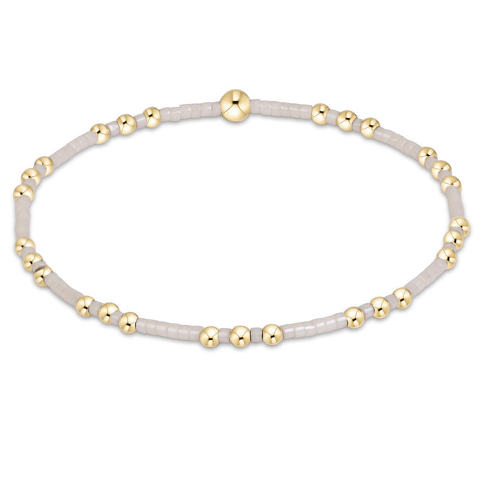 enewton Hope Joy bracelet in Milkshake