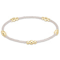 enewton Hope Purpose Gold bracelet in Milkshake
