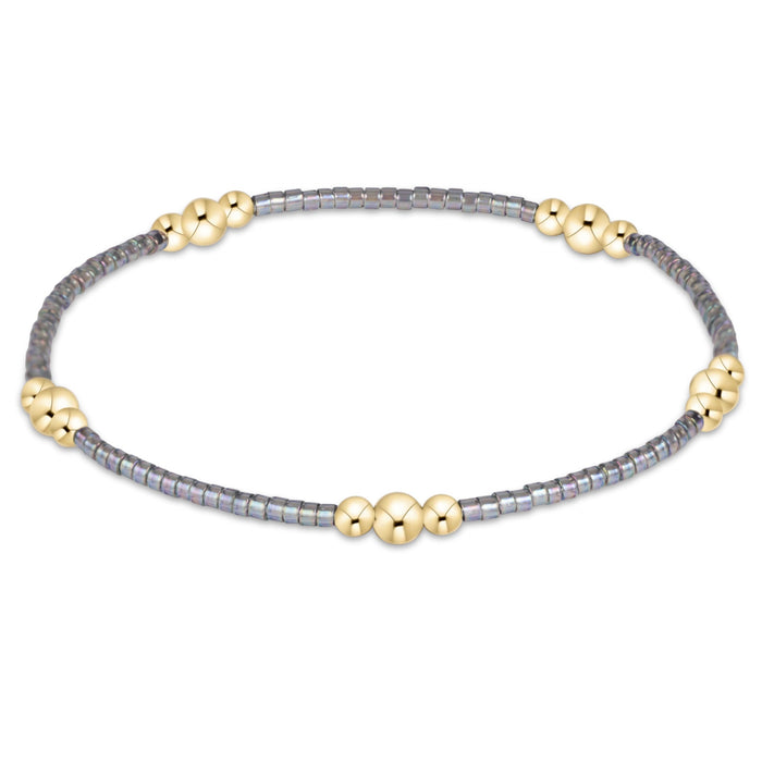 enewton Hope Purpose Gold bracelet in Morning Mist