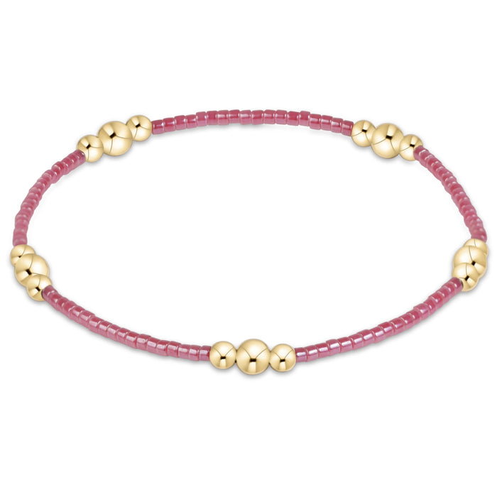 enewton Hope Purpose Gold bracelet in Pink Champagne