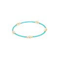 Hope Purpose Gold Bracelet - Turquoise by Enewton