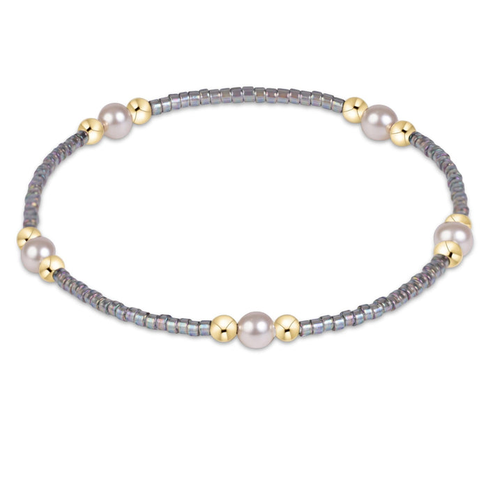 enewton Hope Purpose Pearl bracelet in Morning Mist