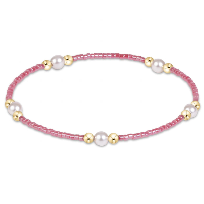 enewton Hope Purpose Pearl bracelet in Pink Champagne